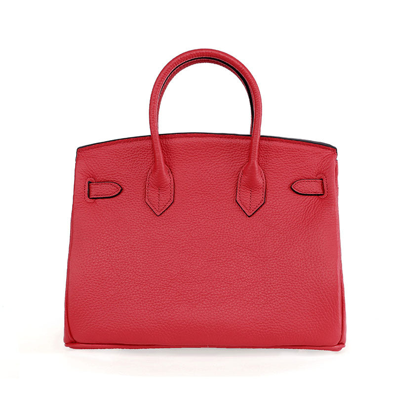 Platinum Bag in First Layer Cowhide for Women