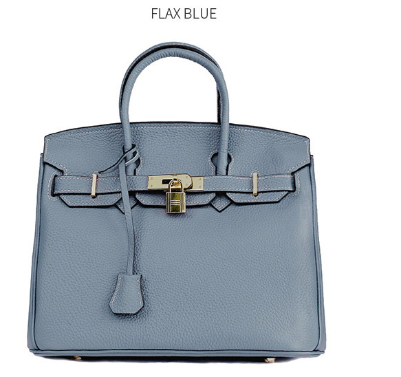 Platinum Bag in First Layer Cowhide for Women